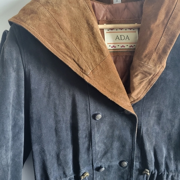 Vintage | ADA 100% Leather Sueve Jacket - Picture 3 of 6